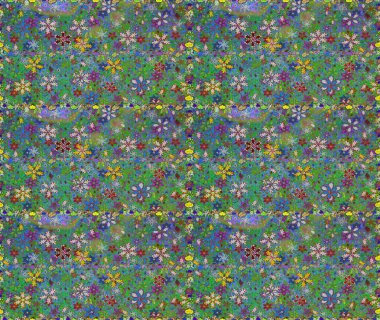 Raster Moda kumaş deseni. Çizgisiz desen. Şirin çiçekler..