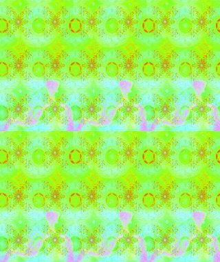 Çiçekler yeşile. Eskiz arkaplan modeli. Suluboya, elle çizilmiş. Raster stoku.