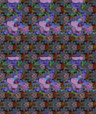 Bahar mevsimi. Tatil havası. Nazik romantik baskı. Raster güzel bir çiçek deseni çizmiş. Tarafsız renklerde çiçekler.