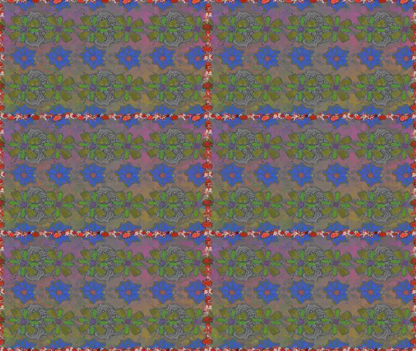 Güzel suluboya çiçek buketi pürüzsüz desen.