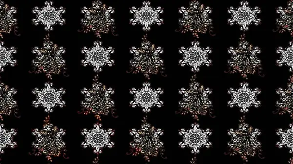 Siyah renkli çiçekler. Elle boyanmış suluboya resim çizimi çiçekler ve bitkiler.