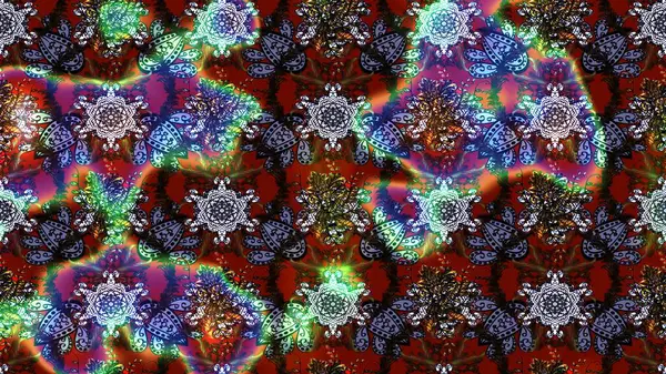 Kahverengi, gri ve kırmızı renkte çiçekler. Düz Çiçek Elementleri Tasarımı. Renkli Bahar Teması eskiz kalıbı. Güzel çiçek deseni..