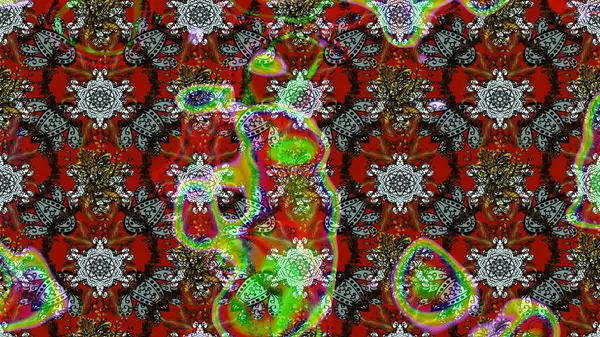 Egzotik çiçekler, kahverengi, kırmızı ve gri renkler üzerine botanik, parlak klasik doğa. Raster illüstrasyonu. Klasik tropikal doğal elementlerin suluboya seti.