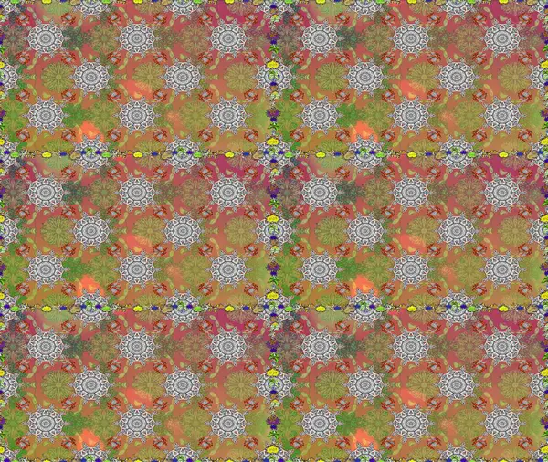 Güzel çiçek deseni. Gri ve kahverengi renkli çiçekler. Düz Çiçek Elementleri Tasarımı. Renkli Bahar Teması Kusursuz Arkaplan.