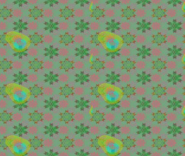 Suluboya, elle çizilmiş. Çiçekler yeşile. Eskiz arkaplan modeli. Raster stoku.