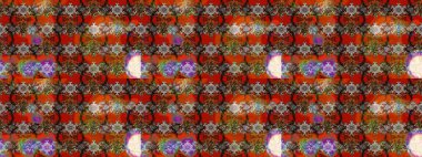 Hediye ambalaj kağıdı, tebrik kartları, posterler ve pankart tasarımı. Raster düz çiçek çizim deseni. Çiçekler kahverengi, kırmızı ve gri renklerde.