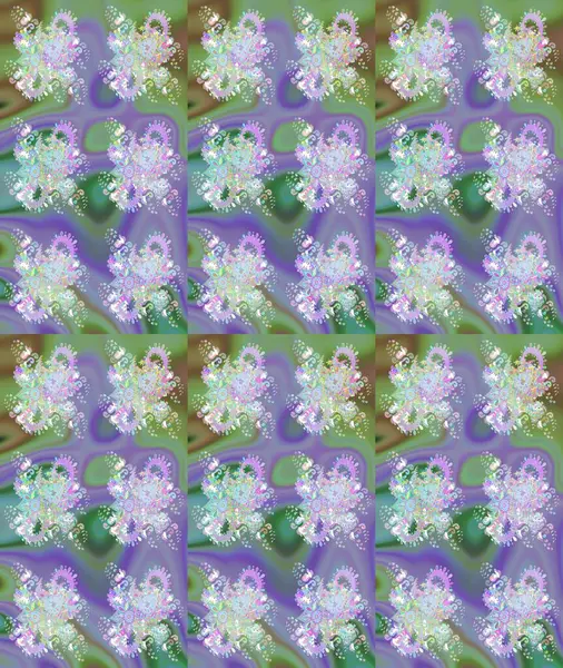 Varicoloneutral raster çizimi. Küçük çiçekteki sevimli çiçek deseni. Birçok nötr soyut çiçekli tropik çizim deseni.