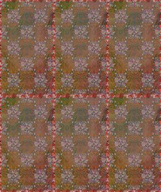 Çiçekli el, pürüzsüz desen çizmiş. Modern, kahverengi ve bej renkli duvar kağıdı resimleriyle klasik çizgili, desenli desenli çiçekler, çiçekli süsler..