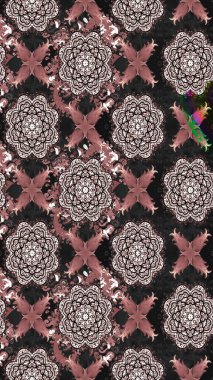 Çiçekli karalama şeklinde Raster çiçek deseni. Nazik, narin çiçek arkaplanı. Gri renkli çiçekler.