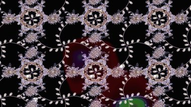 Kullanılabilir Tekstil, tebrik kartı, boyama kitabı, telefon durumda yazdırma için. Hint çiçek desenli madalyon desen. Raster kına dövme tarzı. Etnik Mandala süsleme.