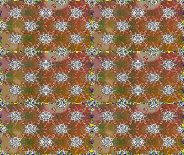 Parlak renkli çiçekleri ve kahverengi ve gri renkli yaprakları olan şaşırtıcı, pürüzsüz çiçek deseni. Halk tarzı. Moda baskıları için zarif bir şablon. Modern çiçek arkaplanı.