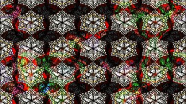 Organik elementler. Suluboya etkisi. Raster deseni. Botanik çizim deseni.