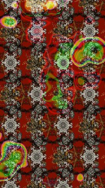 Beautiful watercolor Bouquet of summer flowers sketch pattern. Nice fabric pattern.