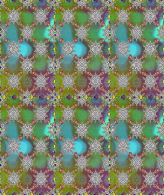 Yumuşak pamuk tasarımı. Yumuşak fayans. Raster 'ın taze dokusu. Sarma, tekstil ve duvar kâğıdı için kusursuz çiçek arkaplanı. Klasik çiçek deseni.