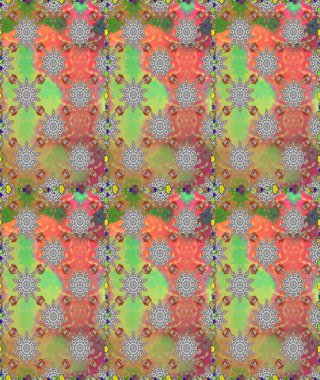 Yumuşak, bahar çiçekli arka plan. Gri ve yeşil renkli çiçekler. Raster çiçek desenli ve çiçekli..