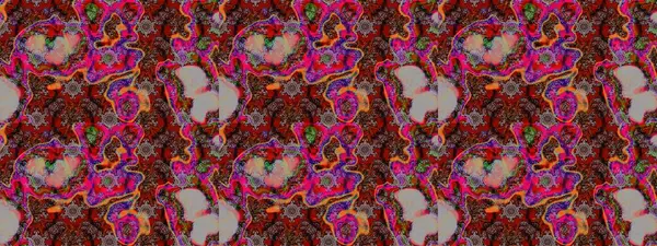 Çiçekler suluboya tarzında kahverengi, kırmızı ve gri renklerde. Raster illüstrasyonunda çiçek deseni çizimi.