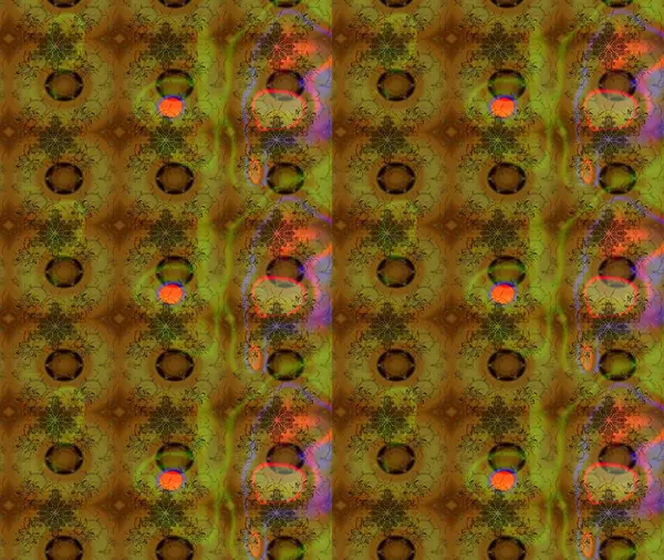 Kahverengi renkli çiçekler. Küçük çiçekte sevimli çiçek deseni var..