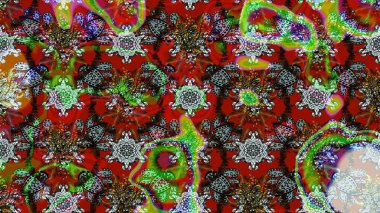 Çiçekler kırmızı, kahverengi ve gri renklerde. Suluboya çizimi. Çiçekli eskiz deseni. El çizimi.