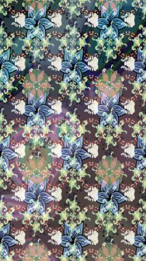 Beautiful watercolor Bouquet of summer flowers sketch pattern. Nice fabric pattern.