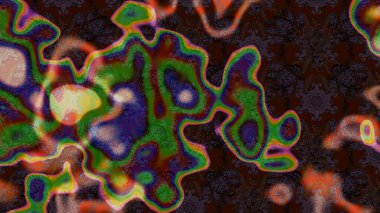 Karalama elementleri. Çizim çiçek deseni duvar kağıdı, web sitesi arka planı, ambalaj kağıdı, davetiye, broşür, afiş veya web sitesi için kullanılabilir. El çizimi Raster illüstrasyonu.