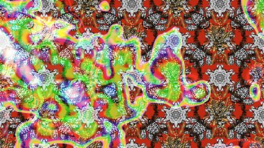 El çizimi Raster çizimi. Çizim çiçek deseni duvar kağıdı, web sitesi arka planı, ambalaj kağıdı, davetiye, broşür, afiş veya web sitesi için kullanılabilir. Karalama elementleri.