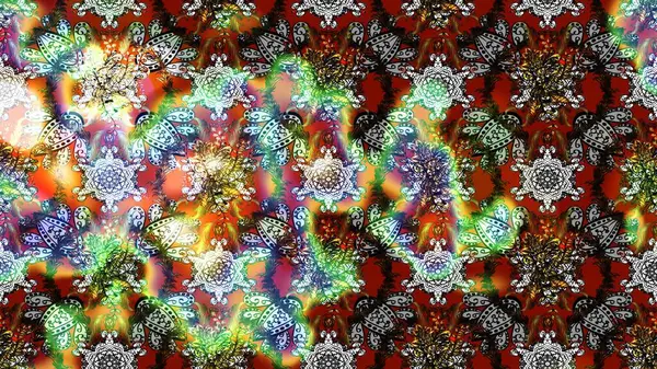 El çizimi Raster çizimi. Karalama elementleri. Çizim çiçek deseni duvar kağıdı, web sitesi arkaplanı, paket kağıdı, davetiye, broşür, pankart veya web sitesi için kullanılabilir.