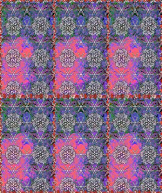 Raster Güzel kumaş deseni. Raster suluboya deseni, narin çiçekler, menekşe çiçekleri, tebrik kartı şablonu..