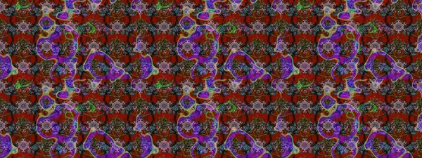 Küçük çiçekteki sevimli çiçek deseni. Çiçekler kırmızı, kahverengi ve gri renklerde.