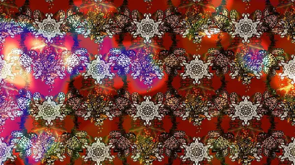 Güzel kumaş deseni. Hoş bir çiçek geçmişi var. Raster illüstrasyonu. Küçük çiçekte çizim deseni.