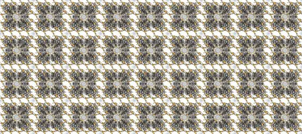 Tarafsız, gri ve beyaz renklerdeki altın desenli altın elementler. Lüks, kraliyet ve Viktorya dönemi konsepti. Süslü dekorasyon. Raster klasik altın rengi barok çiçekleri..