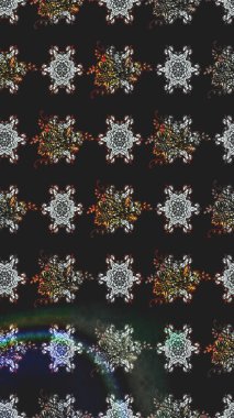 Düz Çiçek Elementleri Tasarımı. Eskiz klasiği. Raster Şirin kumaş deseni. Renkli Bahar Teması çizim şablonu.