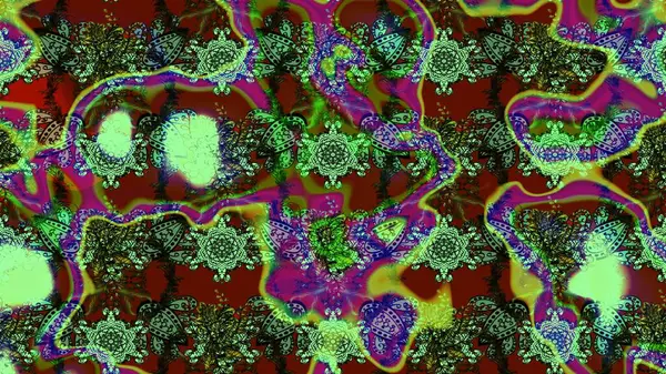 Yazdır. Raster çiçekli arka plan. Güzel kumaş deseni. Renkli Yaz Temalı eskiz kalıbı. Güzel eskiz şekli. Düz Çiçek Elementleri Tasarımı.