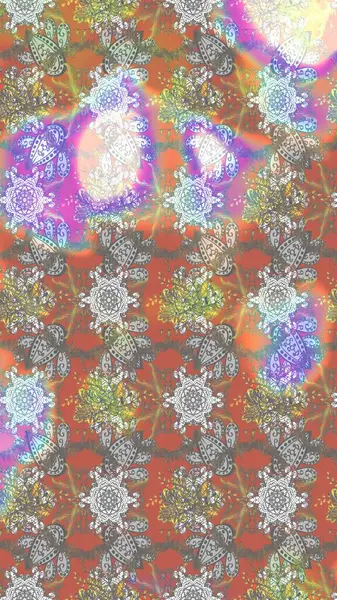 Güzel suluboya yaz çiçekleri deseni..