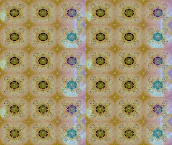 Süslü kumaş deseni. Çiçekli çiçek deseni, suluboya. Raster deseni.