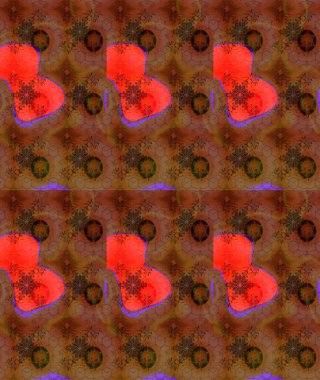 Parlak elementlerin. Çizim çiçek deseni duvar kağıdı, web sitesi arka planı, ambalaj kağıdı, davetiye, broşür, afiş veya web sitesi için kullanılabilir. El çizimi Raster illüstrasyonu.