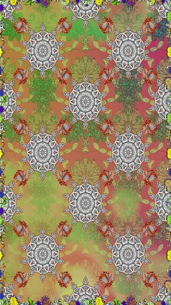 Suluboya çiçek elemanları büyük kümesi. Raster sevimli suluboya Dikişsiz çiçek deseni. Kartlar, davetiyeler, tarih kartları ve daha birçok tasarruf için kullanılabilir.