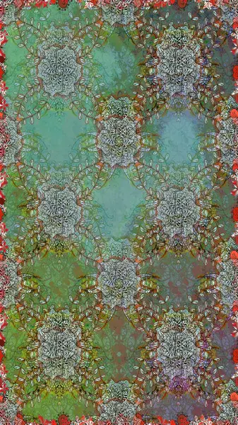 Kusursuz. Küçük çiçekteki sevimli çiçek deseni. Raster illüstrasyonu.