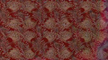 Renkli unsurlarla hareketli arka plan görüntüleri. Çiçekler. Eski model. Bayrak tarzı. Video kaydı. Şablon. Döngü. Kusursuz.. 