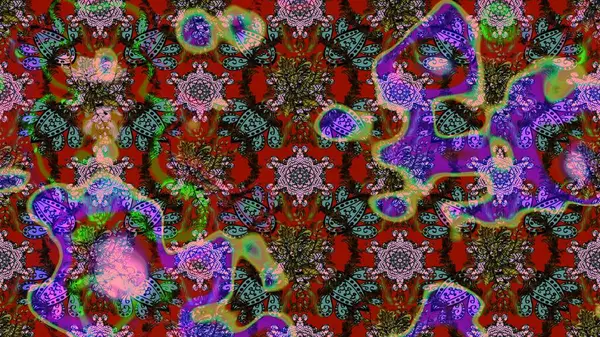 Eskiz Vintage Çiçek Deseni. Raster Kalça dokusu deseni.