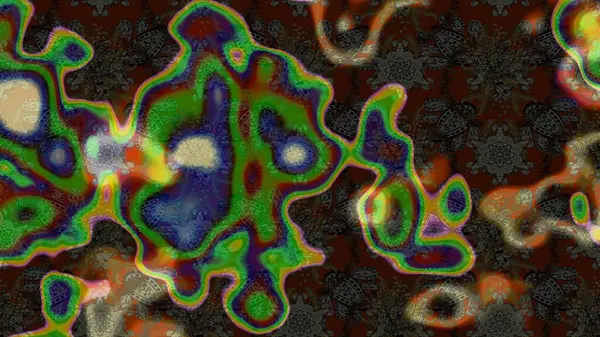 Raster Güzel kumaş deseni. Raster suluboya çiçek deseni, narin çiçekler, kahverengi, gri ve yeşil çiçekler, tebrik kartı şablonu..