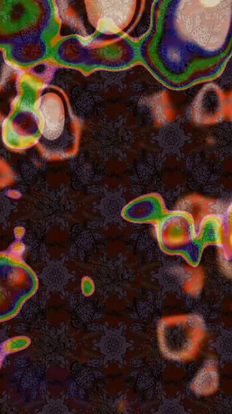 Renkli Bahar Teması eskiz kalıbı. Düz Çiçek Elementleri Tasarımı. Çiçek desenli çizim. Asya tekstil tarzında. Raster illüstrasyonu. Kahverengi, gri ve siyah renkte çiçekler.