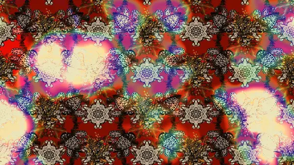 Süslü zentangle çizim dokusu, soyut çiçeklerle süslenmiş. Çiçek deseni duvar kağıdı, desen dolguları ve web sayfası arka planı için kullanılabilir. Şekillendirilmiş çiçekli çizim deseni.