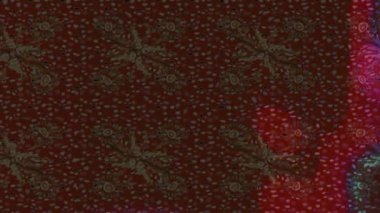 Renkli unsurlarla hareketli arka plan görüntüleri. Çiçekler. Eski model. Bayrak tarzı. Video kaydı. Şablon. Döngü. Kusursuz.. 