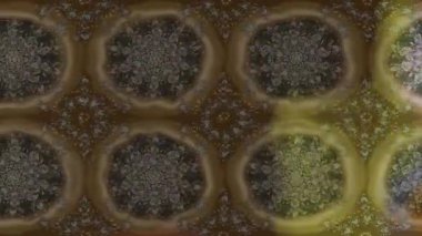 Renkli unsurlarla hareketli arka plan görüntüleri. Çiçekler. Eski model. Bayrak tarzı. Video kaydı. Şablon. Döngü. Kusursuz.. 