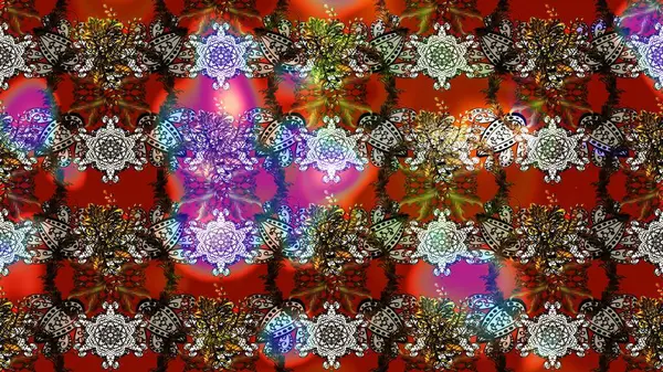 Çiçekli çiçek deseni, suluboya. Kahverengi, kırmızı ve gri renkte çiçekler. Renkli bahar temalı eskiz kalıbı. Düz Çiçek Elementleri Tasarım Raster illüstrasyonu.