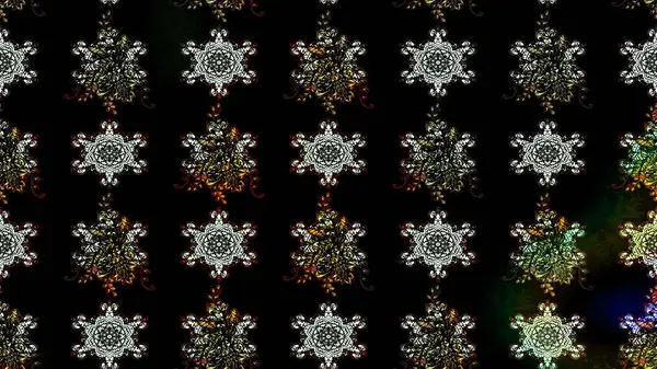 Soyut etnik raster çizim kalıbı. Arkaplan dokusu, duvar kağıdı, çiçek temalı siyah renkler. Kabile sanatı boho baskısı, klasik çiçek arkaplanı.