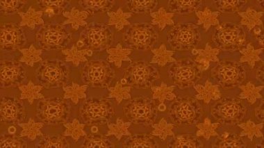 Renkli unsurlarla hareketli arka plan görüntüleri. Çiçekler. Eski model. Bayrak tarzı. Video kaydı. Şablon. Döngü. Kusursuz.. 