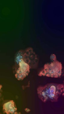 Kahverengi çiçekli eskiz deseni, suluboya çiçek deseni, sevimli çiçek, duvar kağıdı, kart veya kumaş için fayanslı. Raster - stok.