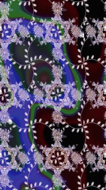 Tarafsız, kahverengi ve mavi renklerde zarif çiçek buketi suluboya. Düz Çiçek Elementleri Tasarımı. Renkli Bahar Teması eskiz kalıbı. Raster illüstrasyonu.