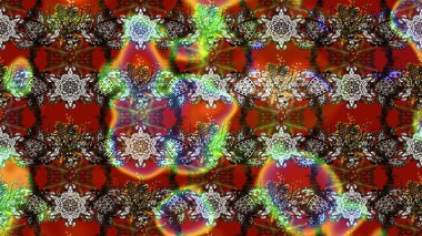 Raster düz çiçek çizim deseni. Çiçekler kahverengi, kırmızı ve gri renklerde. Tasarım hediye paketi, tebrik kartları, posterler ve afiş tasarımı.